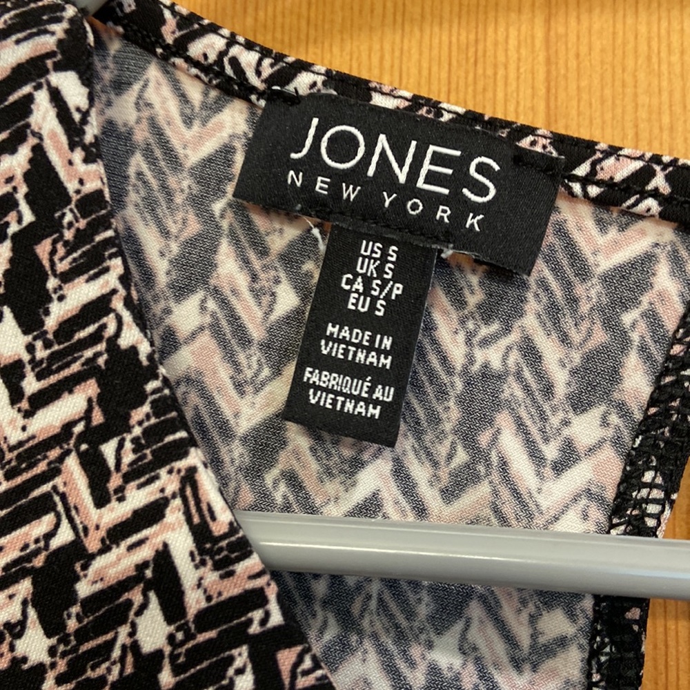 Patterned work blouse - Picture 2 of 3